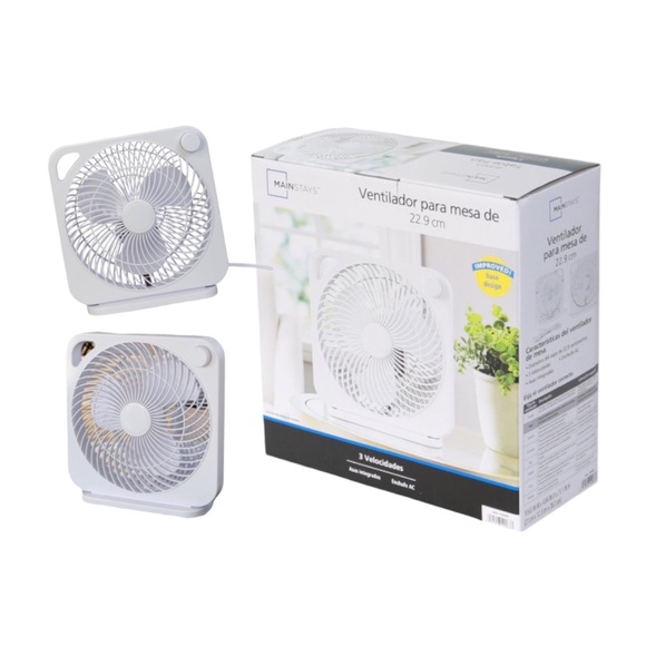 Mainstay Table Fan With Built In Handle - Picture 1 of 9